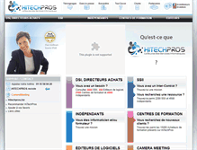 Tablet Screenshot of hitechpros.com